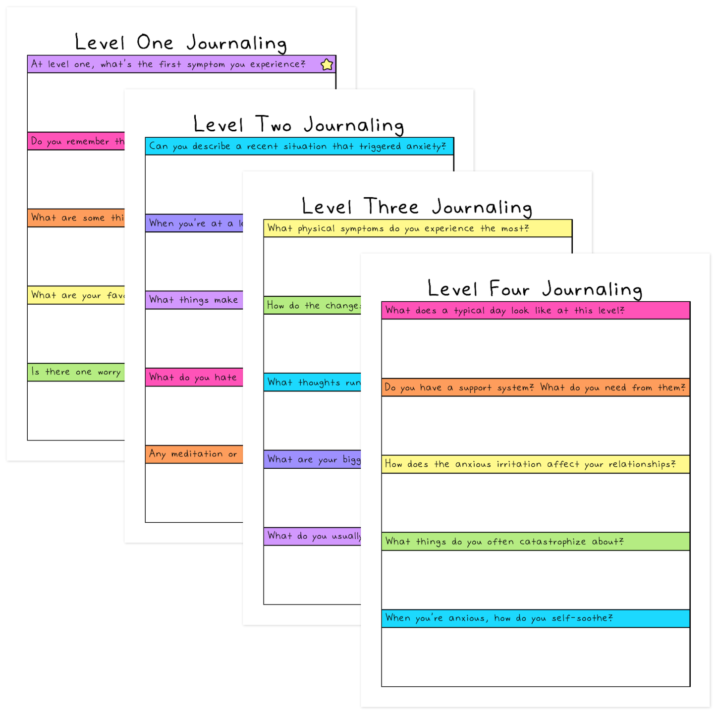 Create Your Own Anxiety Scale