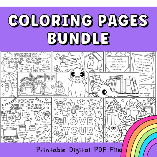 106 Coloring Pages Bundle