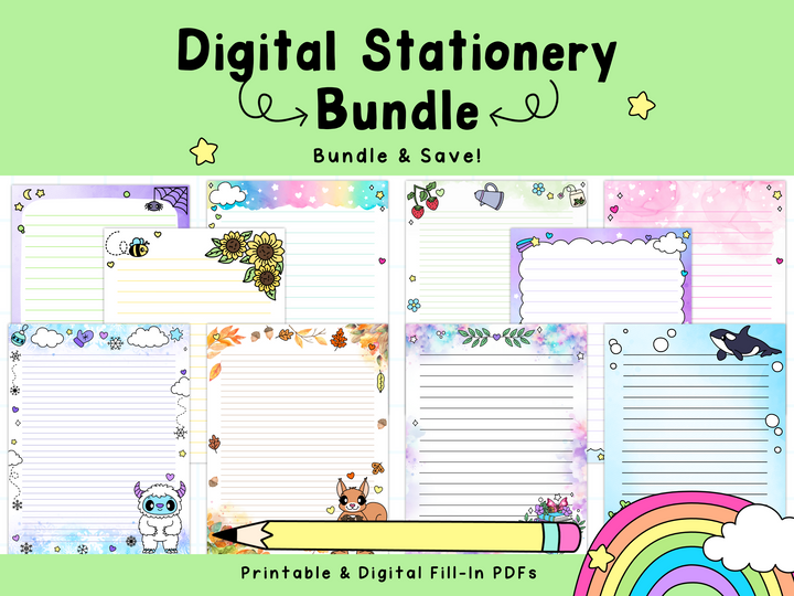 Bundle of Cute Journaling Pages