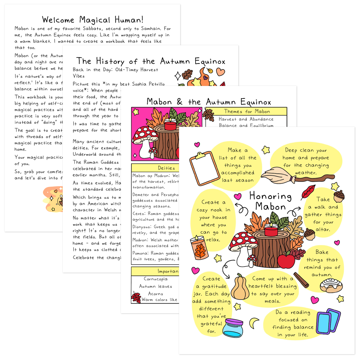 Mabon Self-Care Guide