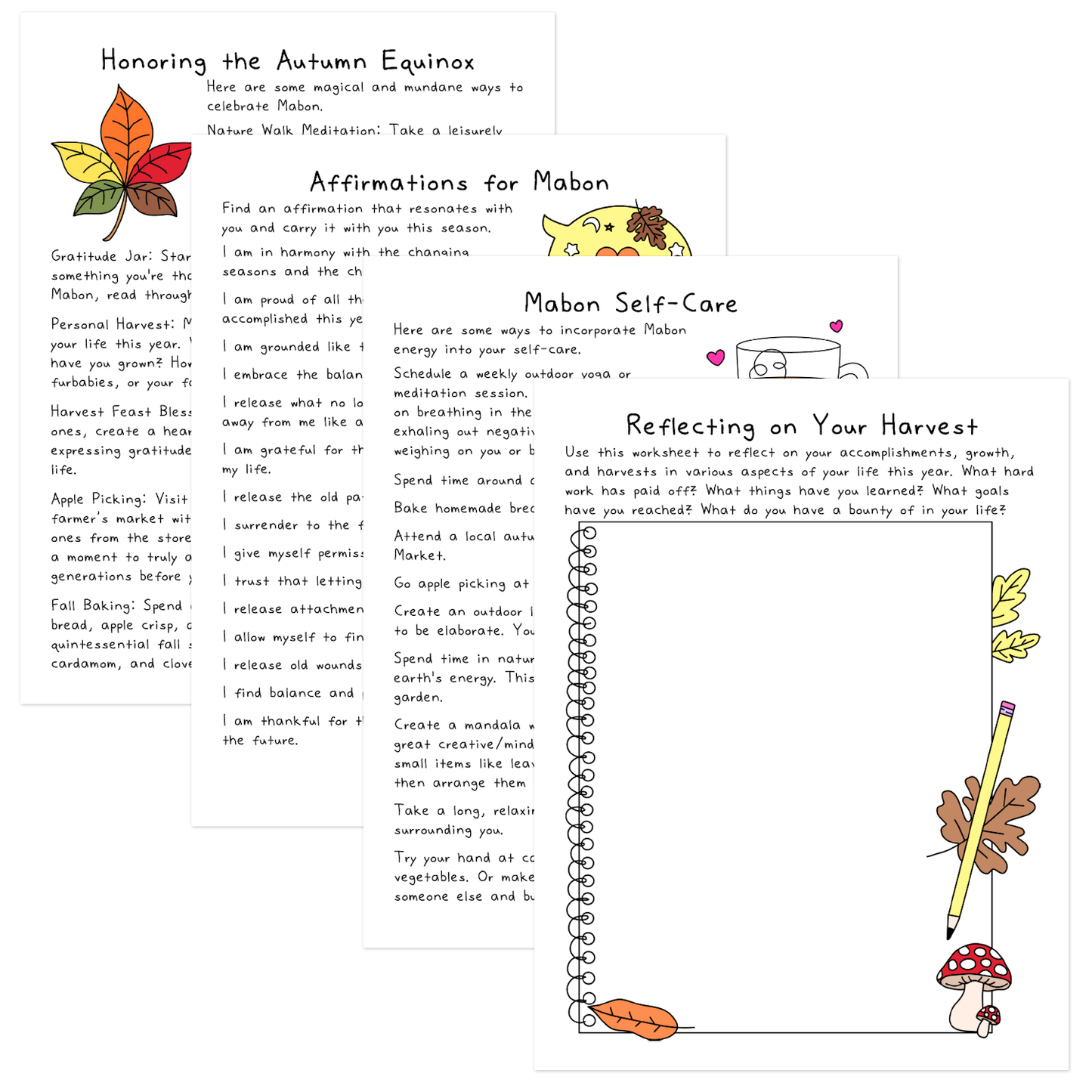 Mabon Self-Care Guide