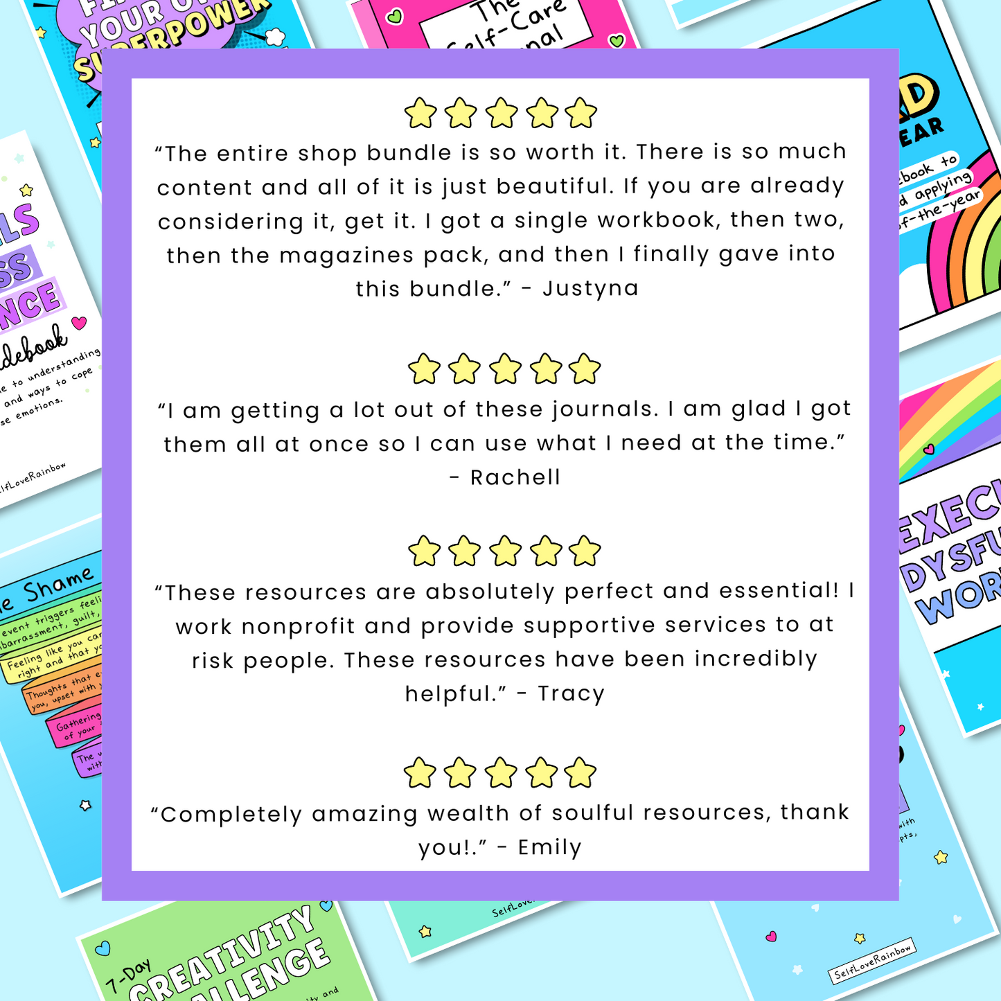 2025 Ultimate Self-Love Rainbow Bundle (ENTIRE shop!)
