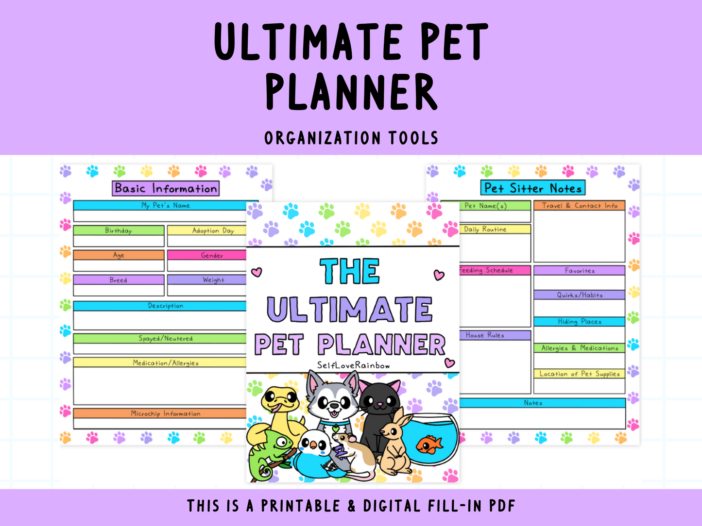 The Ultimate Pet Care Planner
