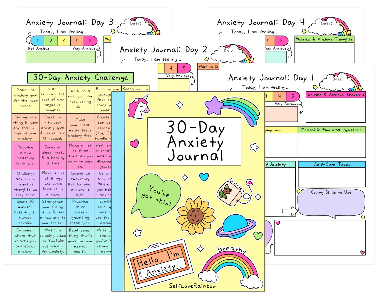 Managing Anxiety Workbook