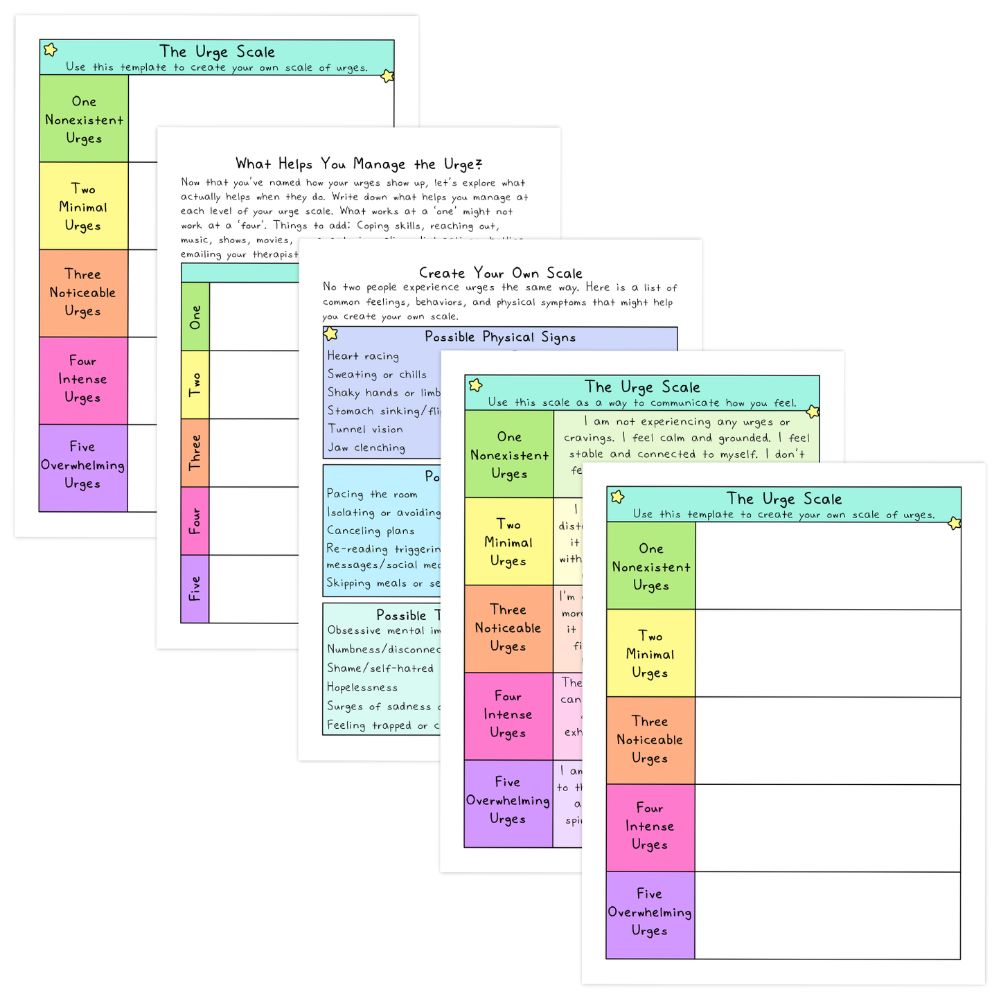 The Recovery Workbook, Journal, & Tracker