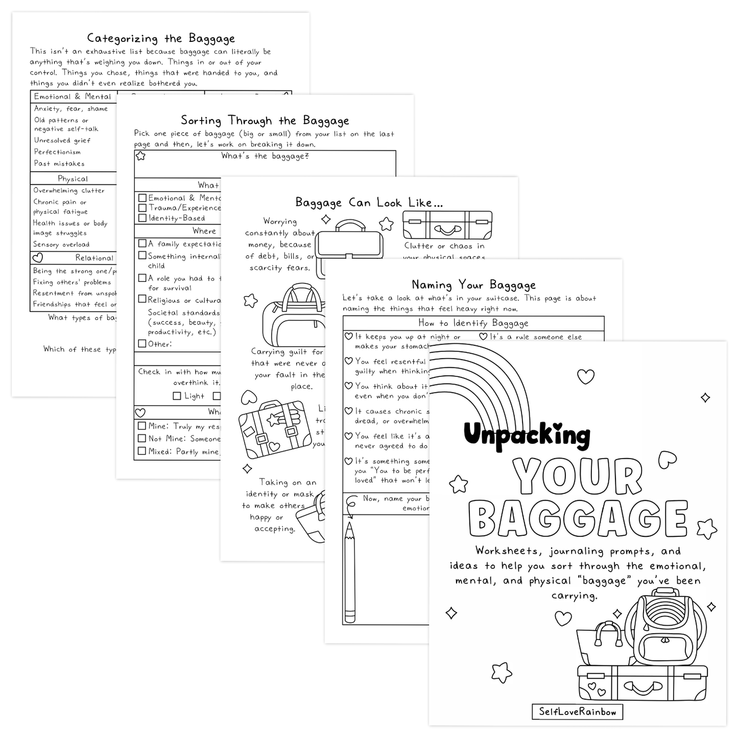Unpacking Your Baggage Workbook