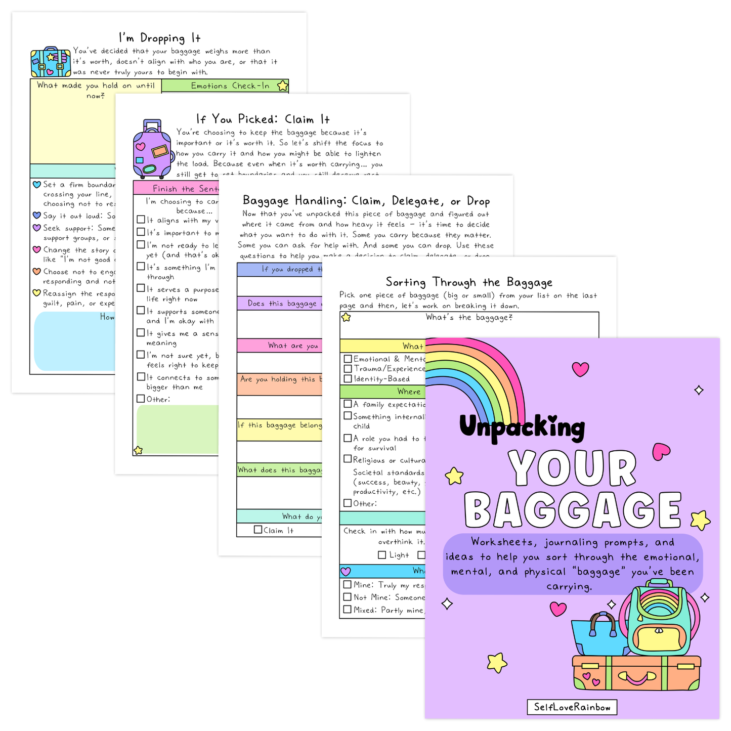 Unpacking Your Baggage Workbook
