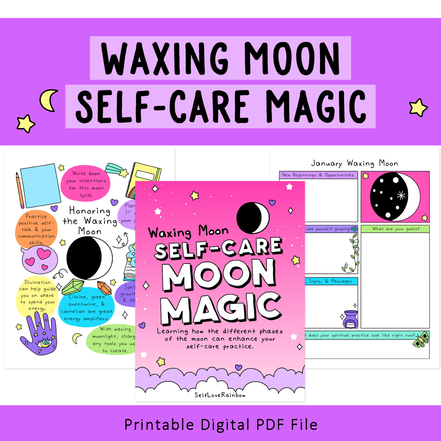 Waxing Moon Self-Care Guide