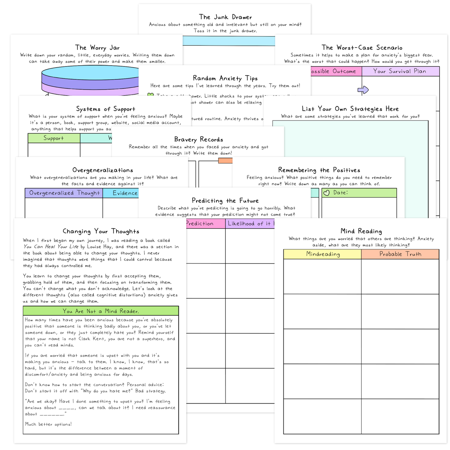 Managing Anxiety Workbook