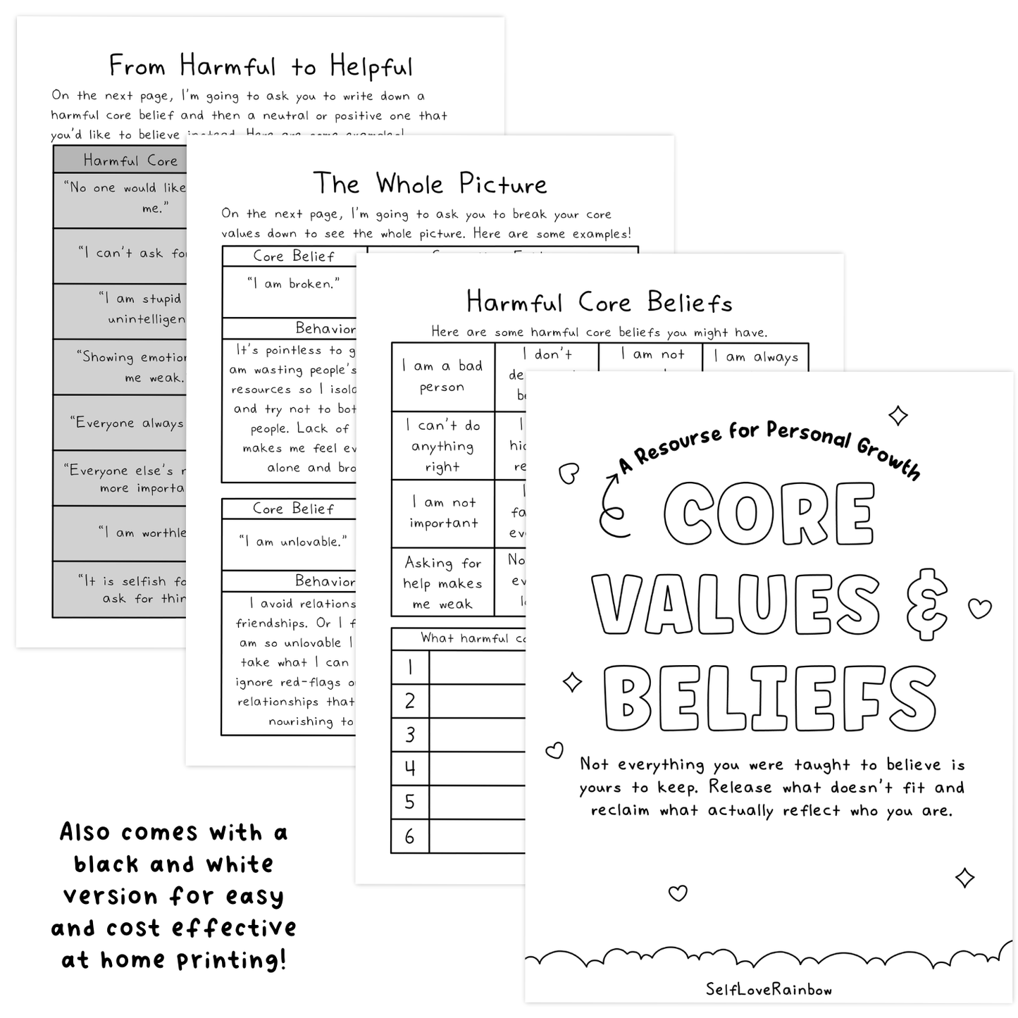 Core Values & Beliefs
