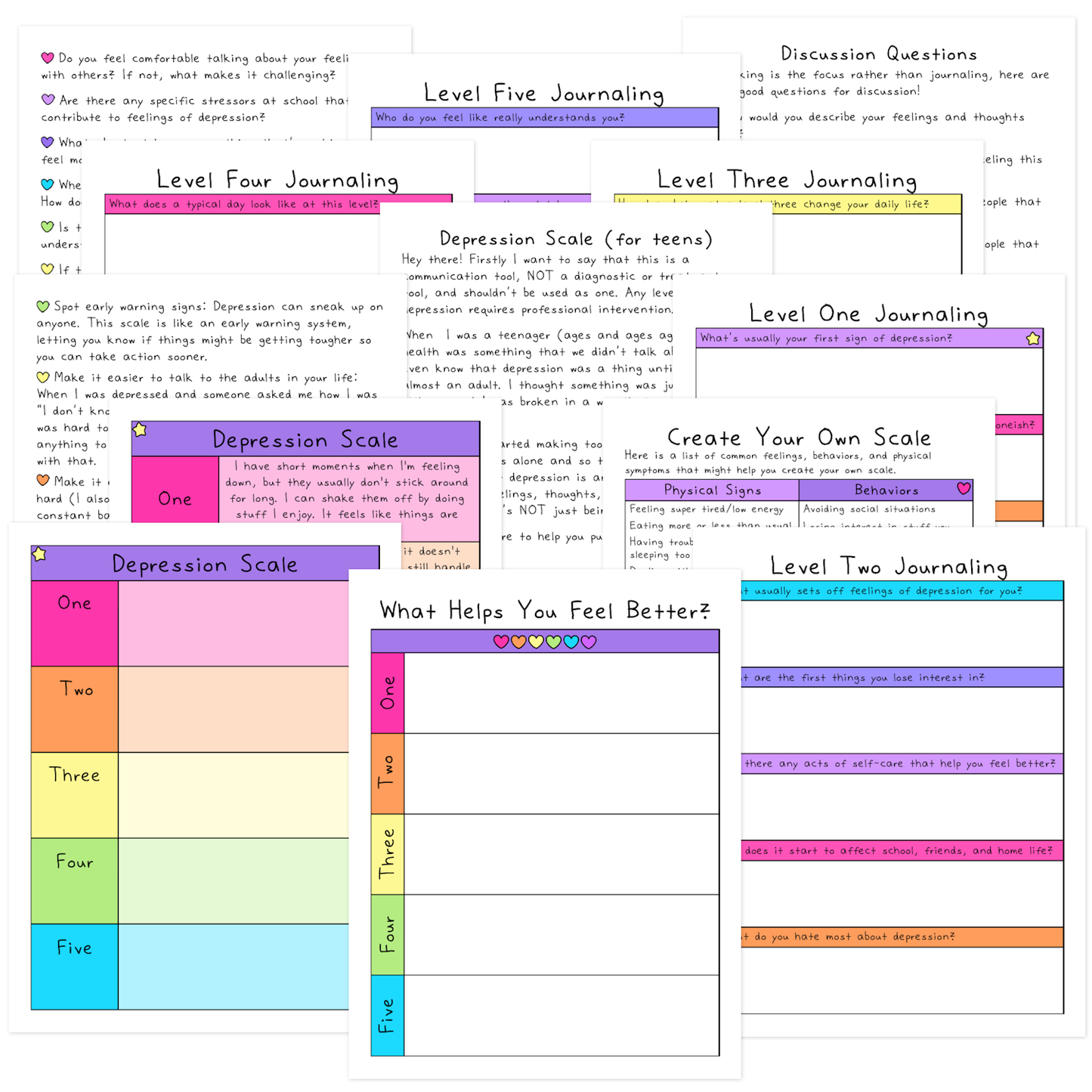Create Your Own Depression Scale (Teens)