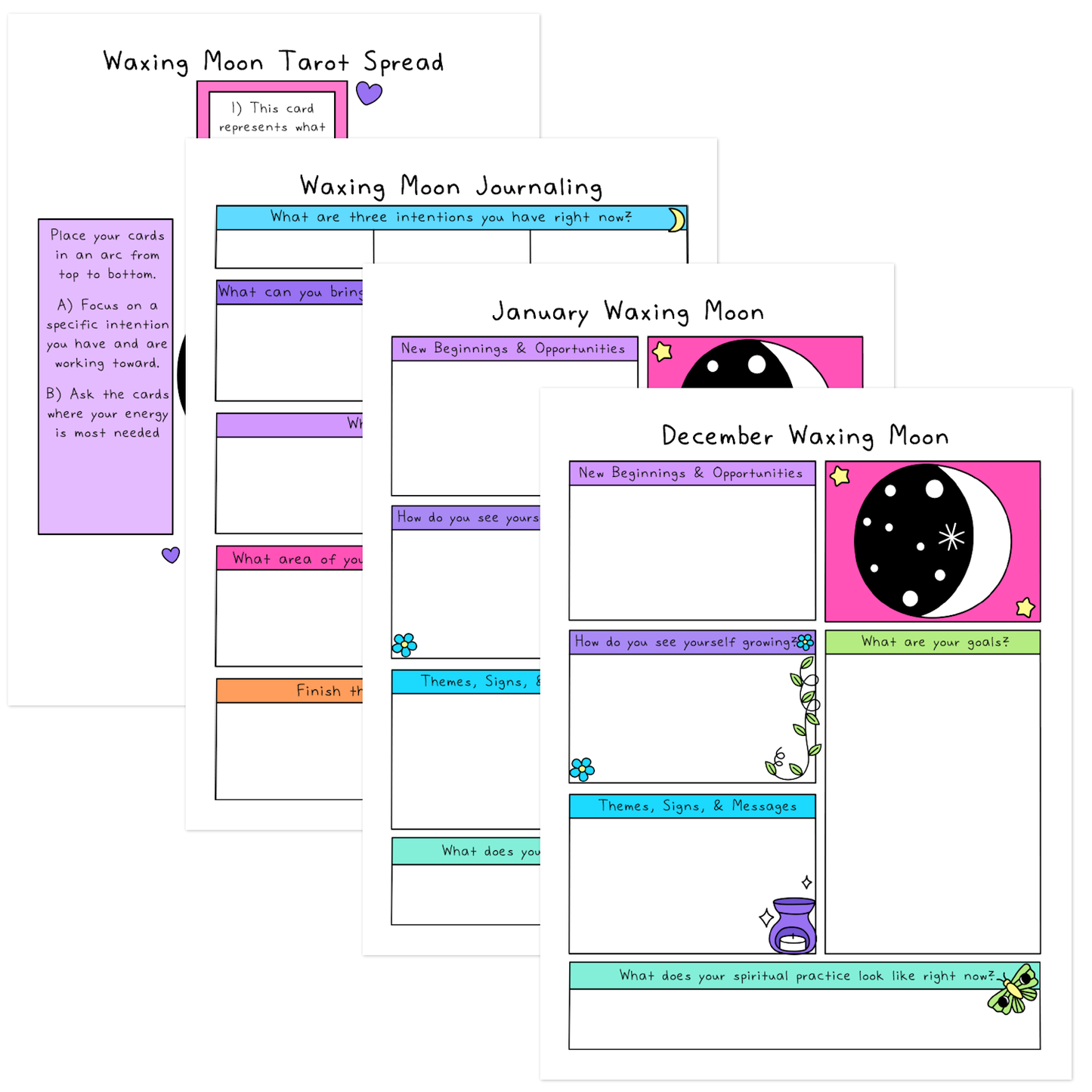 Waxing Moon Self-Care Guide