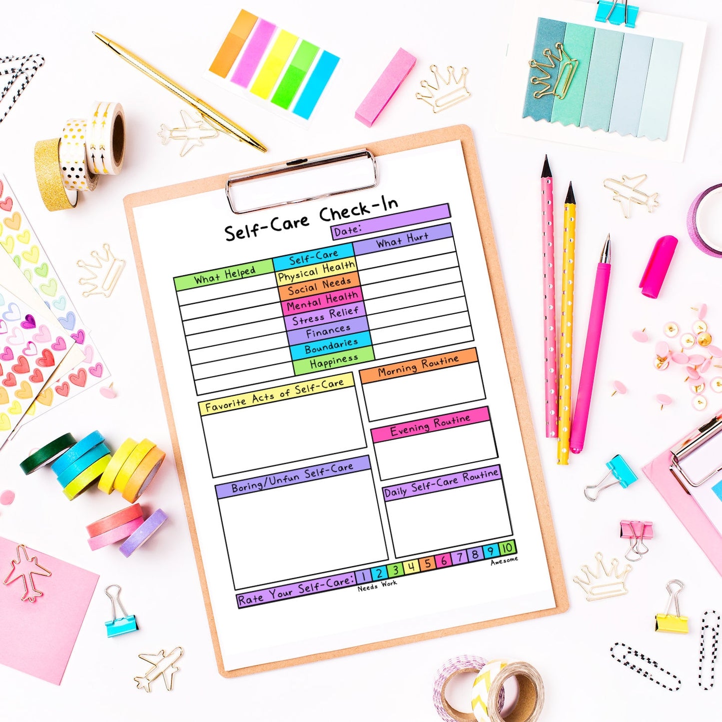 Weekly Self-Care Check-In