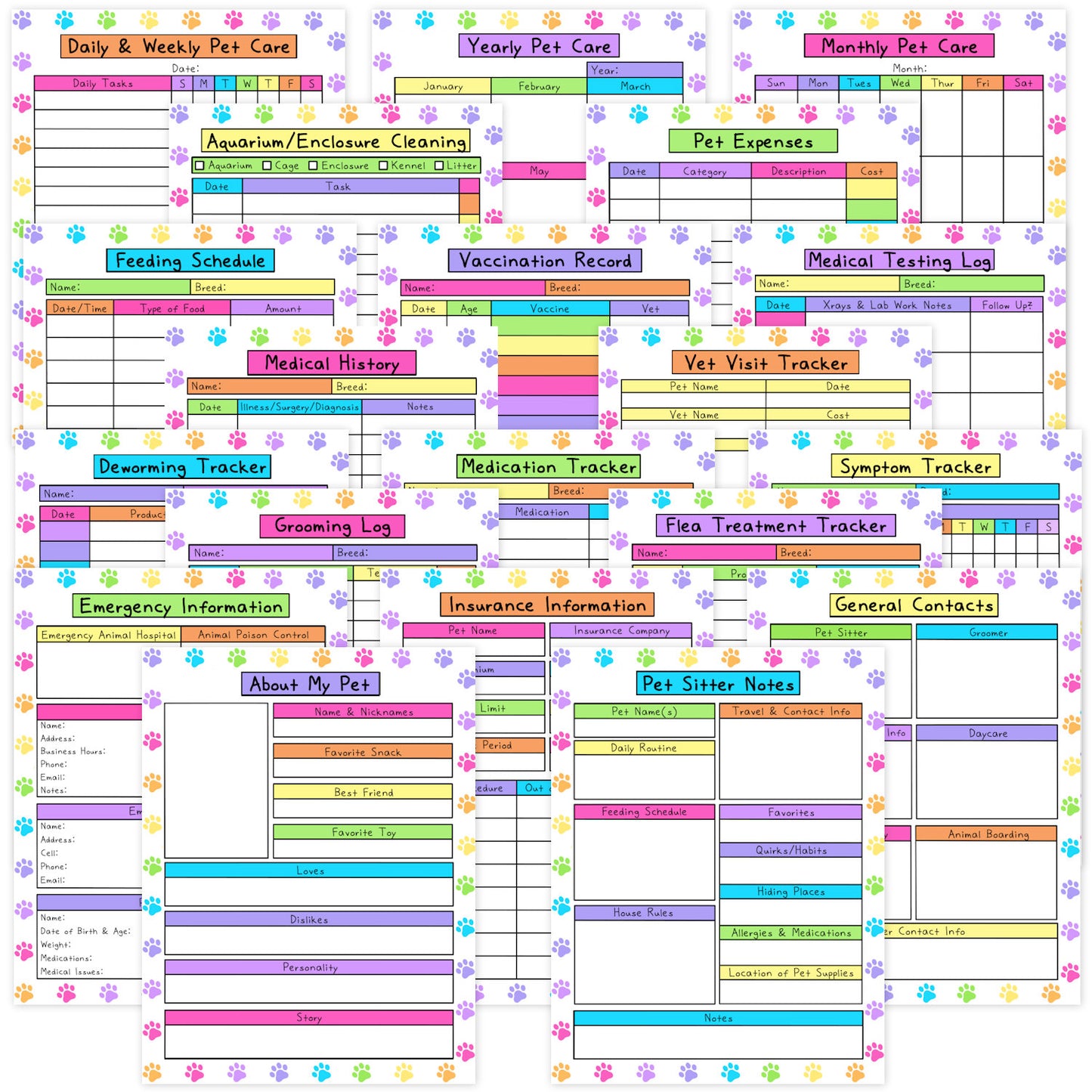 The Ultimate Pet Care Planner