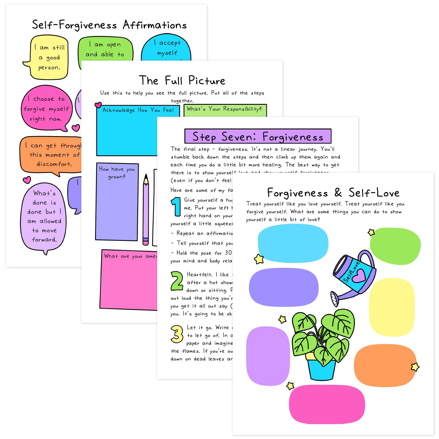 Self-Forgiveness Workbook