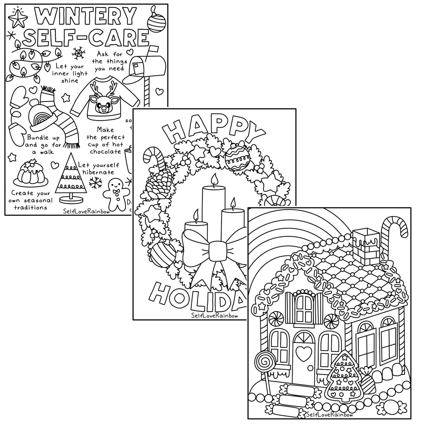 Holiday Coloring Pages