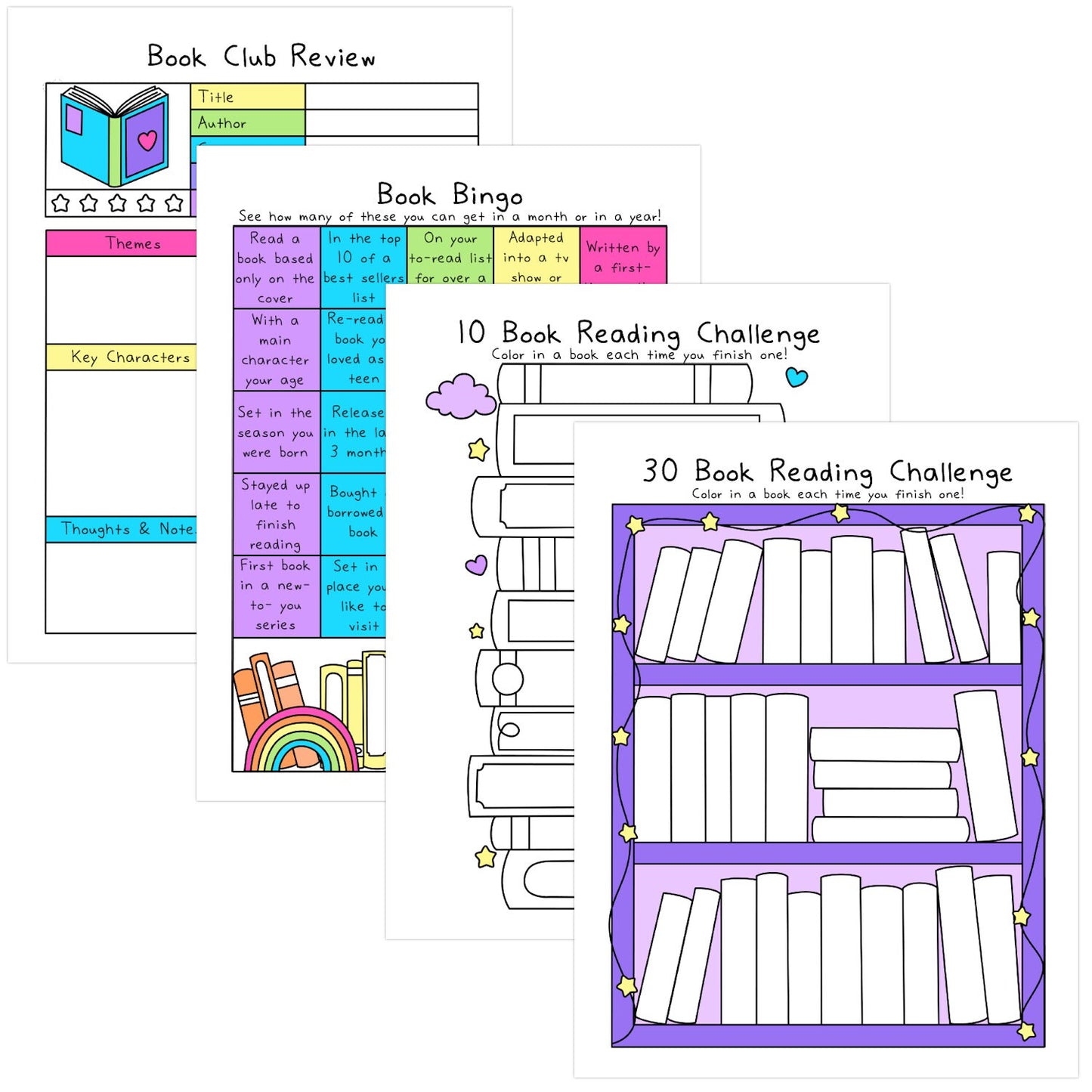 Reading Journal & Planner