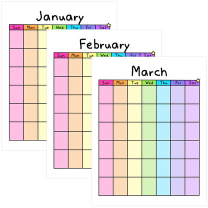 Blank Calendar Printable