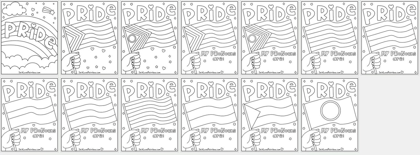 Pride Coloring Pages