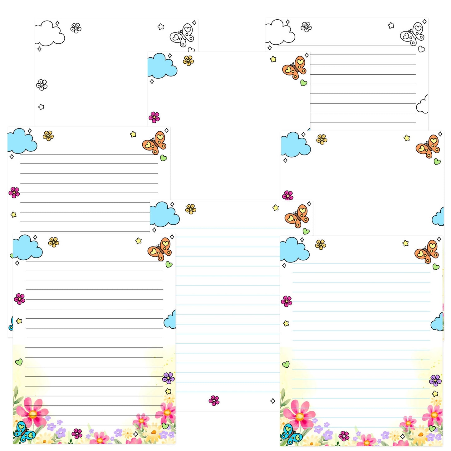 Bundle of Cute Journaling Pages