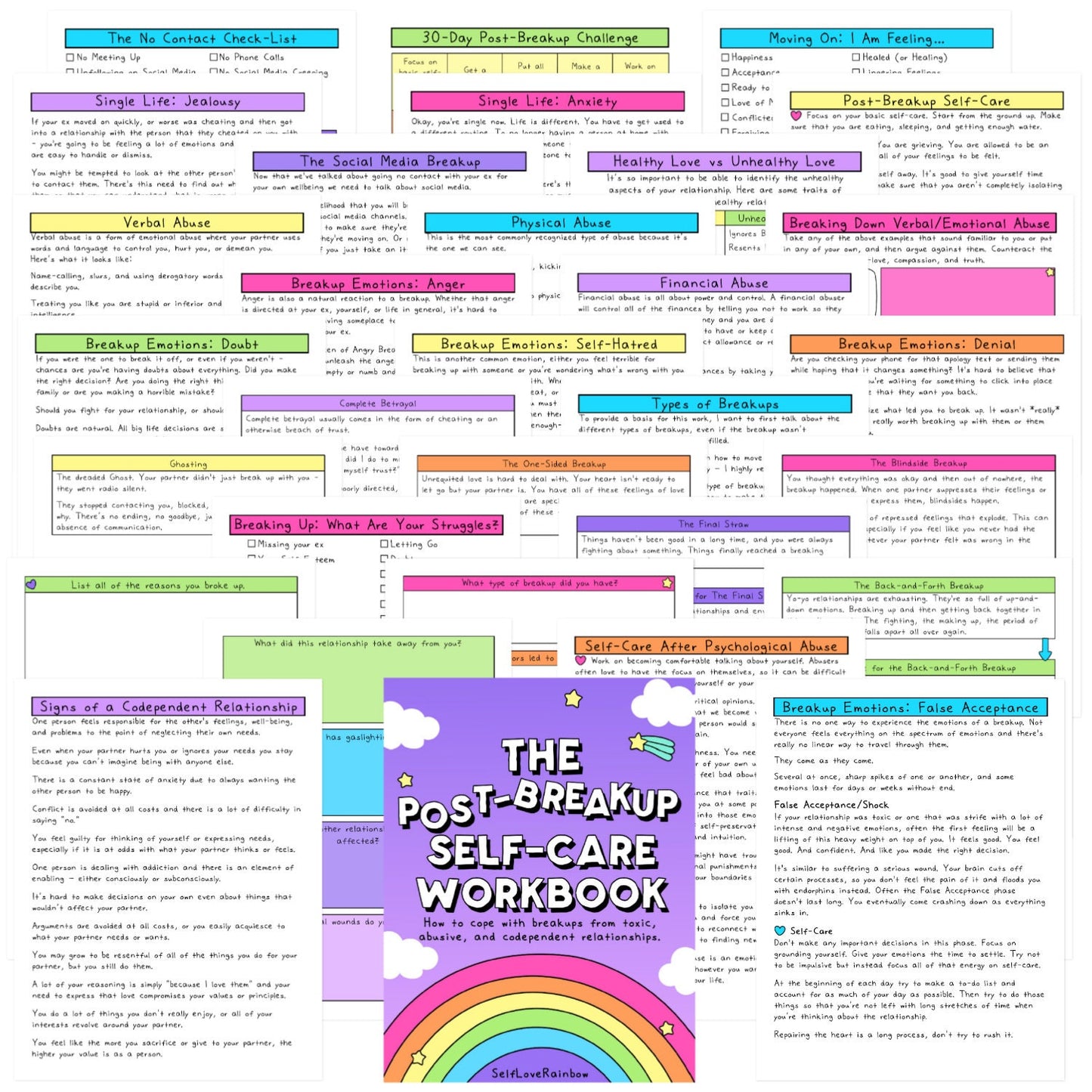Post-Breakup Self-Care Workbook