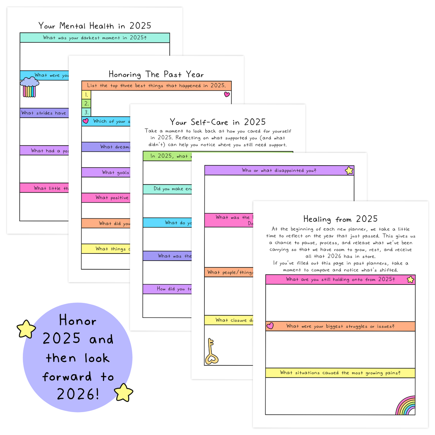 2026 Witchy Self-Care Planner