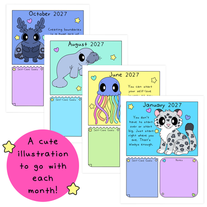 2027 Witchy Self-Care Planner