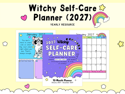 2027 Witchy Self-Care Planner