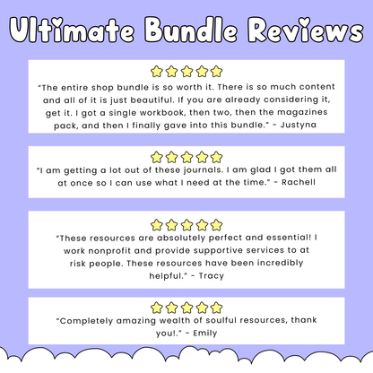 2026 Ultimate Self-Love Rainbow Bundle (ENTIRE shop!)