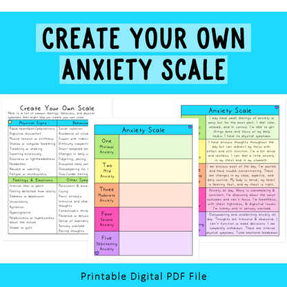 Create Your Own Anxiety Scale