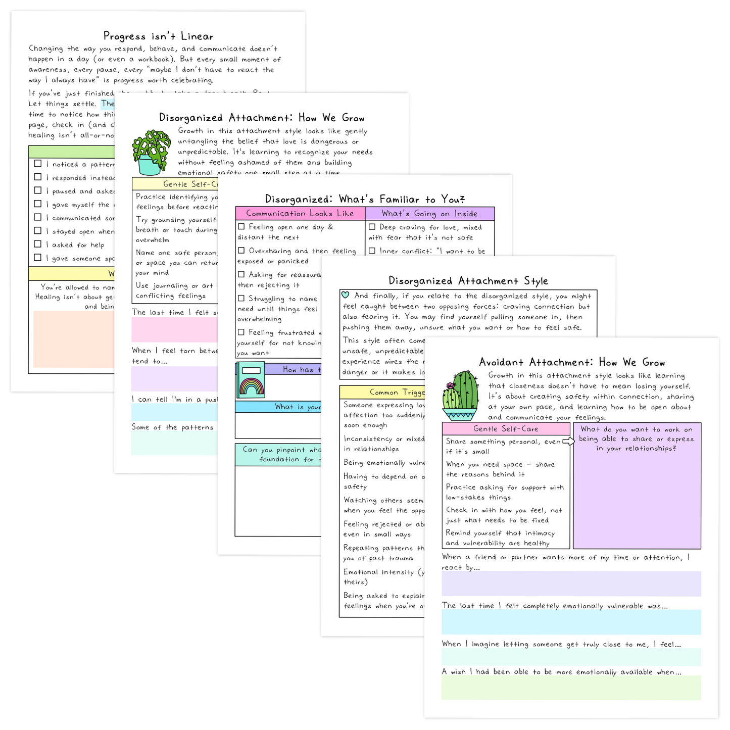 Attachment Styles Workbook
