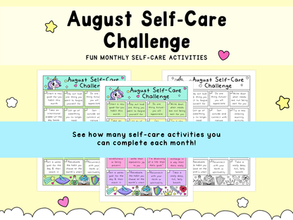 August Self-Care Challenge