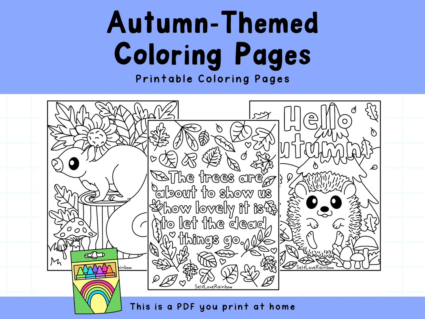 Autumn Coloring Pages