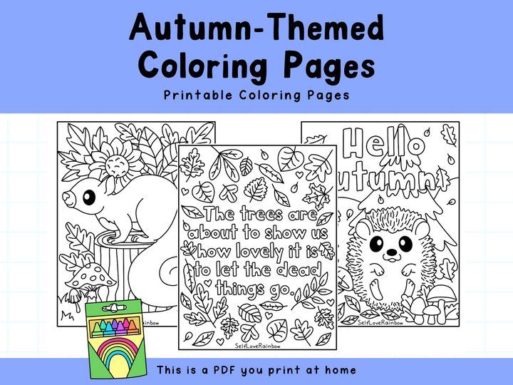 Autumn Coloring Pages
