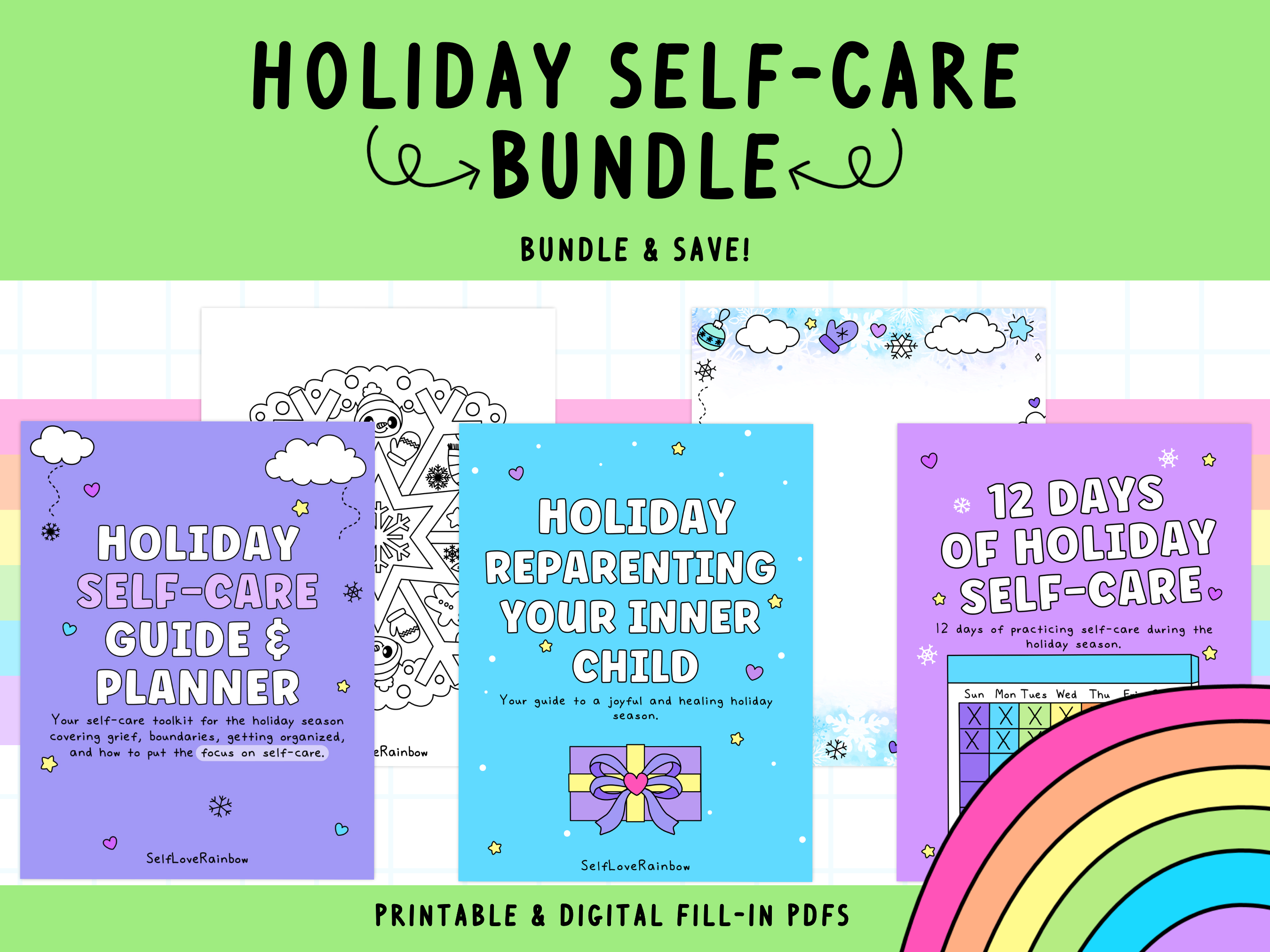 The Holiday Self-Care Bundle – SelfLoveRainbow