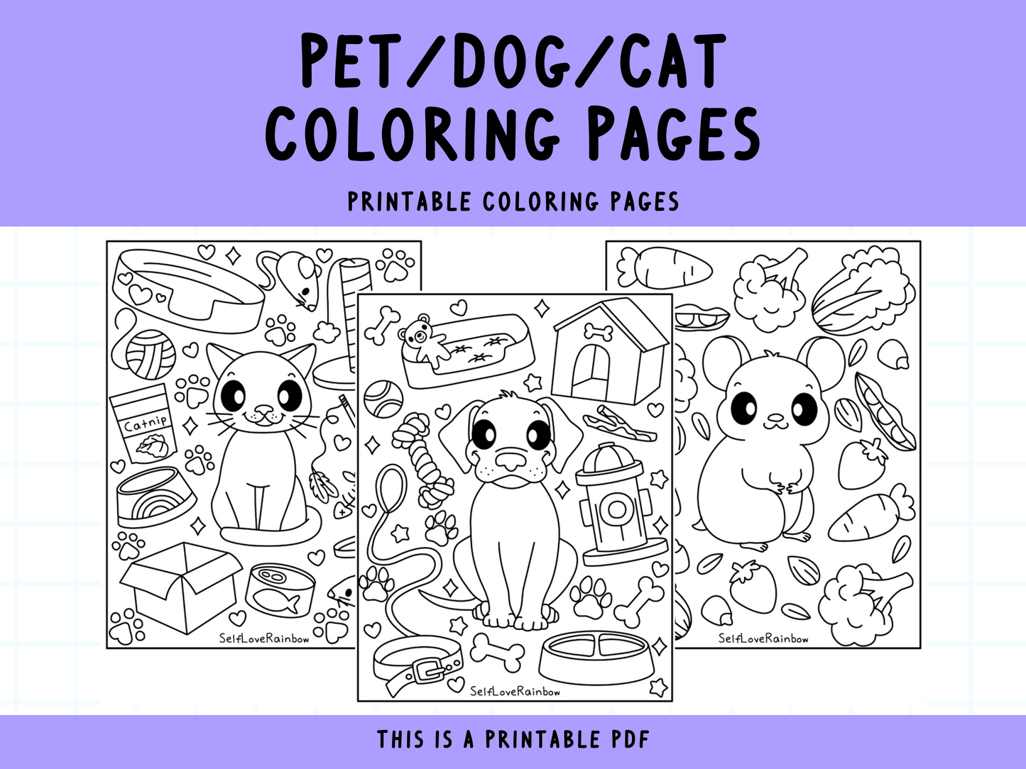 Pet Coloring Pages