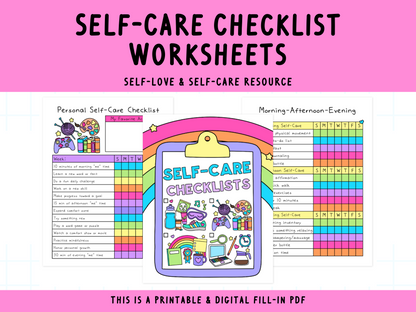 Self-Care Checklists