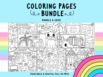 106 Coloring Pages Bundle