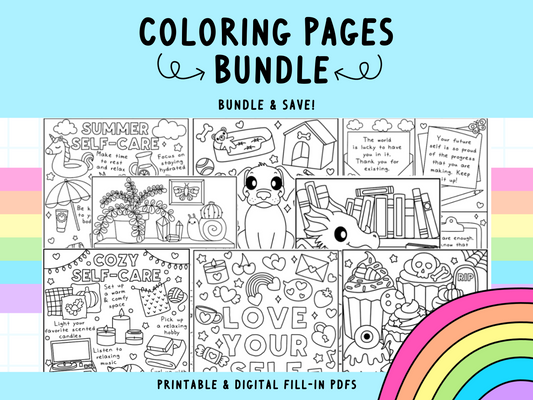 106 Coloring Pages Bundle