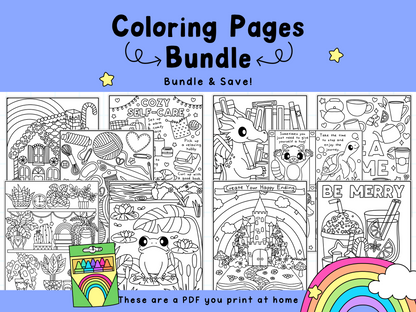 106 Coloring Pages Bundle