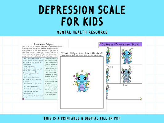 Create Your Own Depression Scale (Kids)