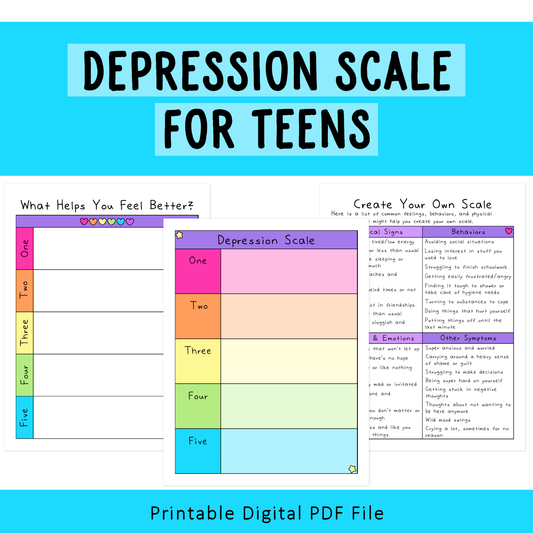 Create Your Own Depression Scale (Teens)