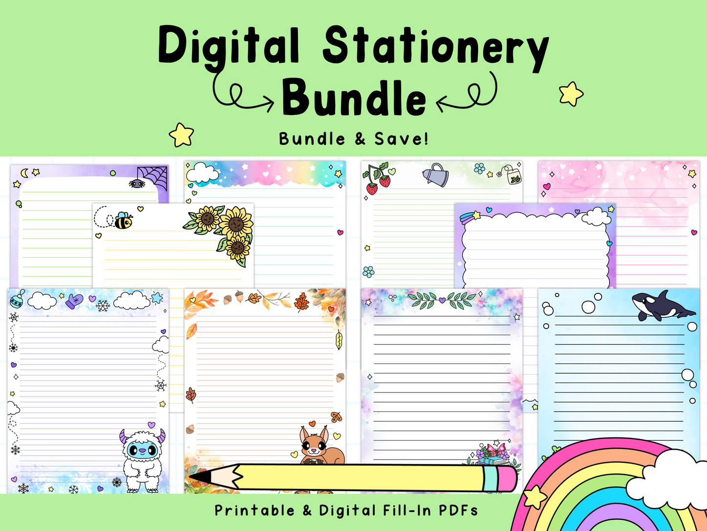Bundle of Cute Journaling Pages