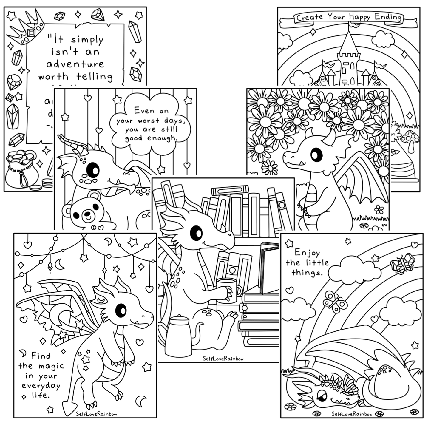 106 Coloring Pages Bundle