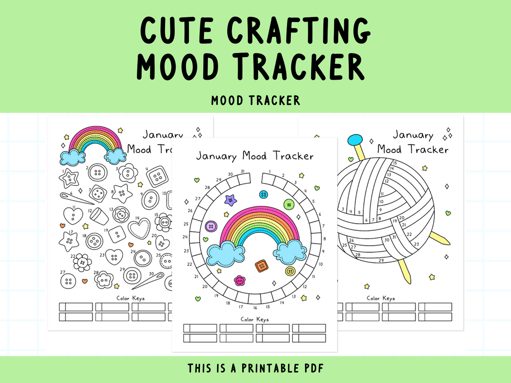 Crafting Mood Tracker – SelfLoveRainbow