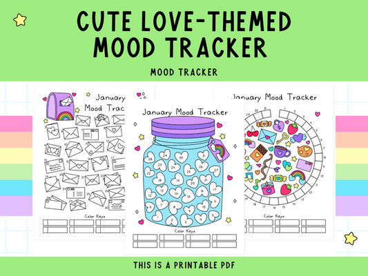 Love-Themed Mood Tracker