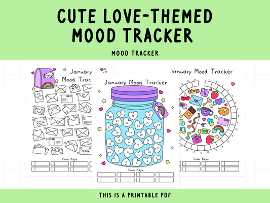 Love-Themed Mood Tracker