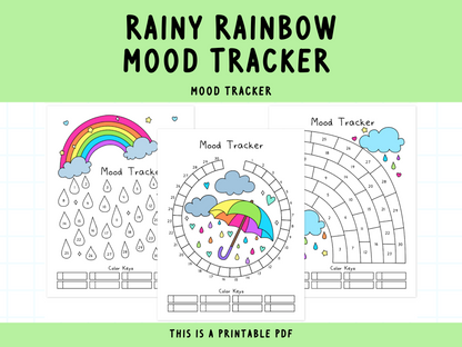 Rainy Rainbow Mood Tracker