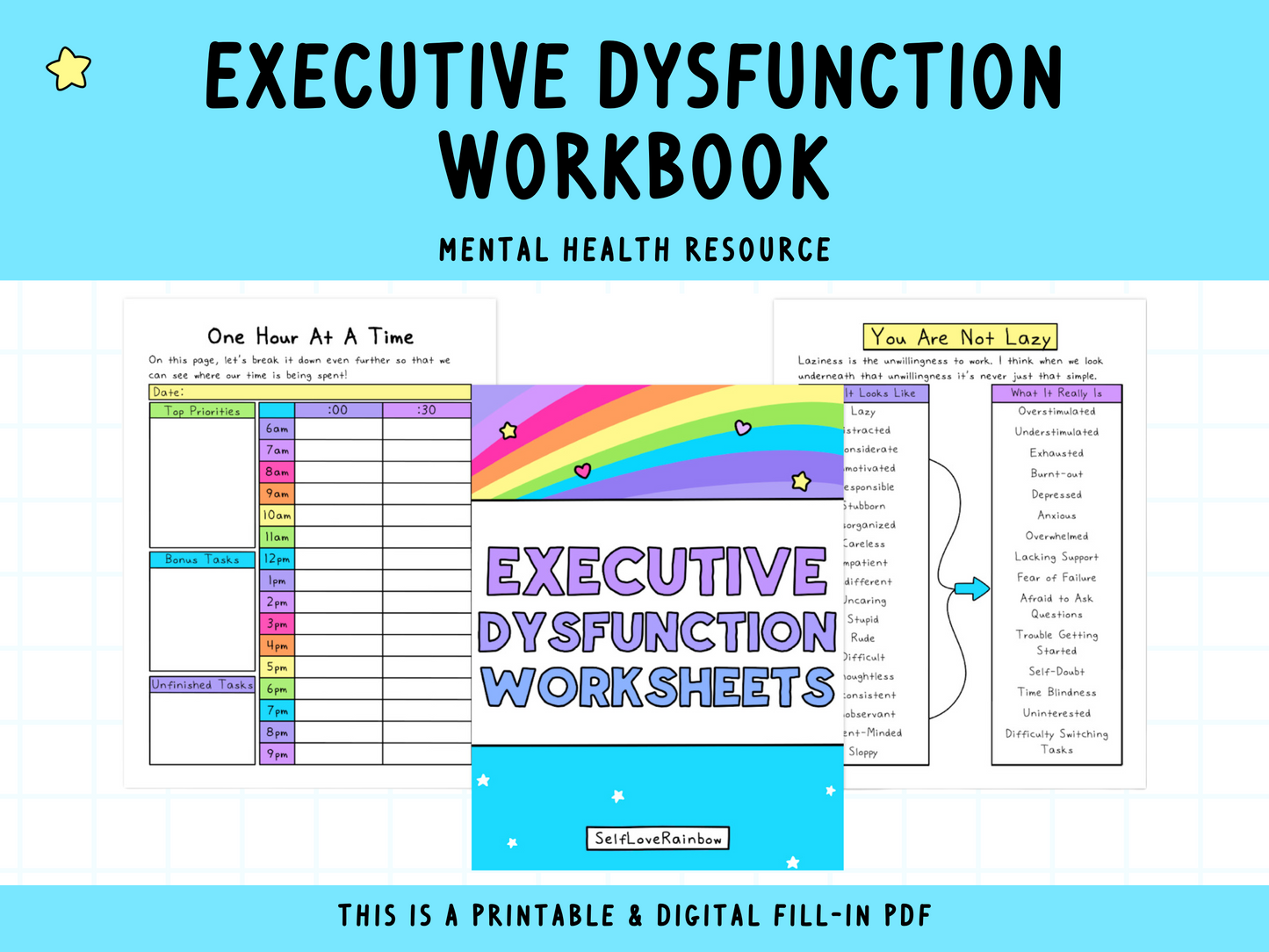 Executive Dysfunction Workbook