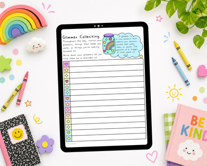 Glimmer Collecting Worksheet